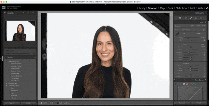 Importance of digitally retouching images for headshots